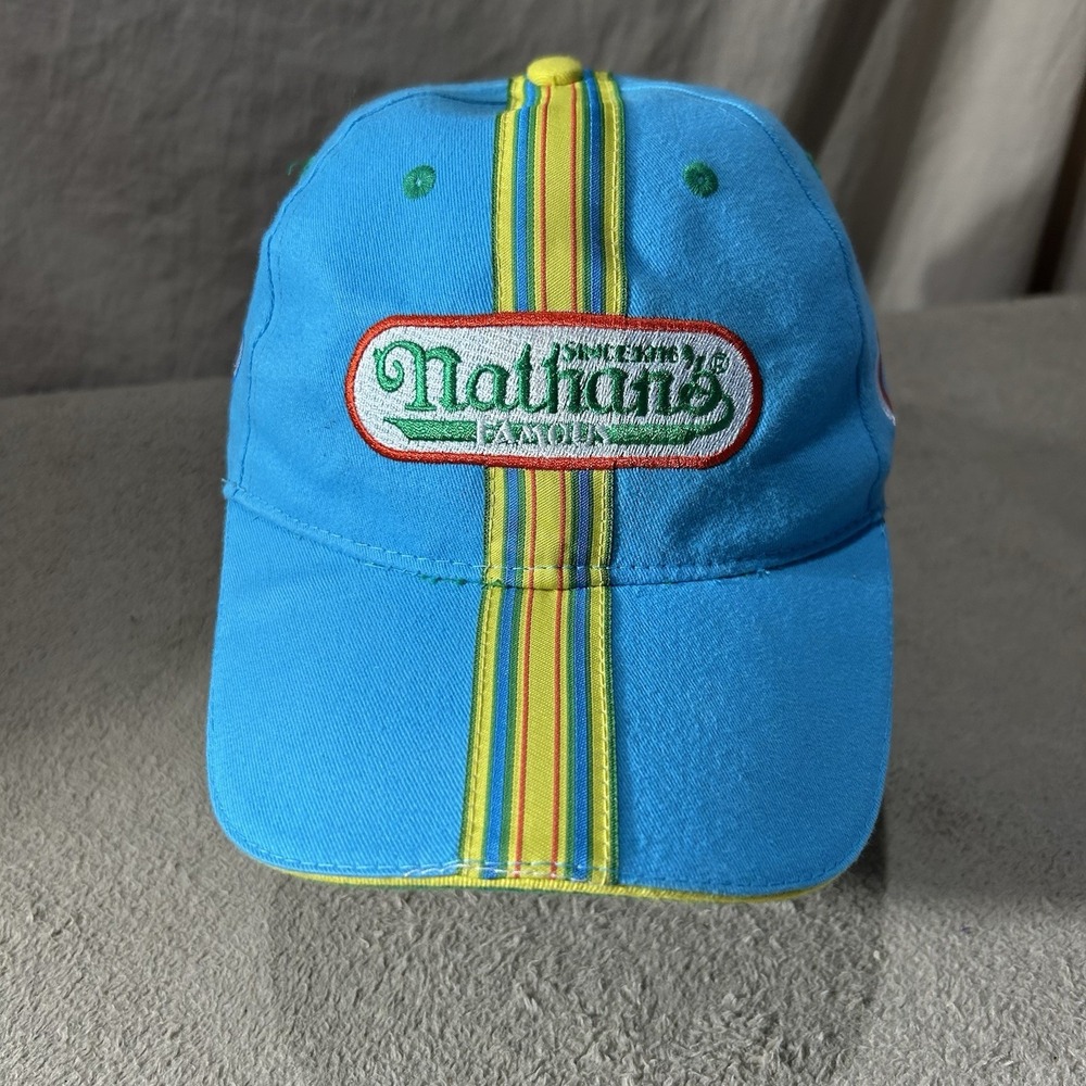 Nathan's Famous Hot Dog Eating Contest Richard Petty #43 Motorsports Hat Cap